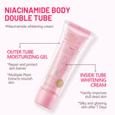 Disaar Niacinamide Double Tube Body Cream - 100g